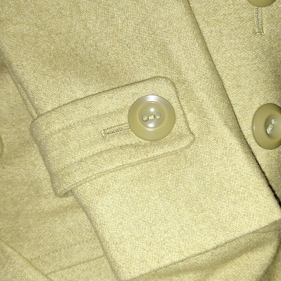 Mossimo Women's Green Double Breasted Short Coat - Picture 7 of 9